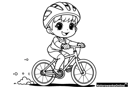 Kolorowanka online Rowerowa przygoda