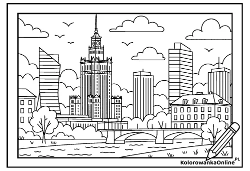 Kolorowanka online Warszawa