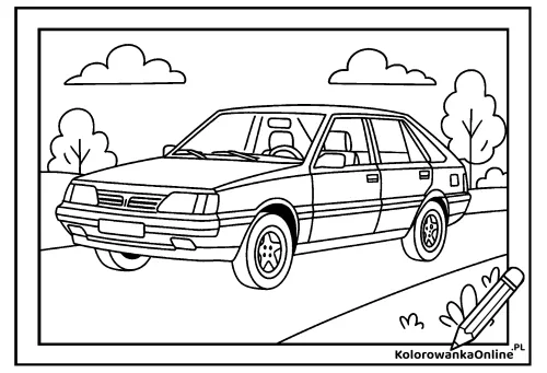 Kolorowanka online Polonez