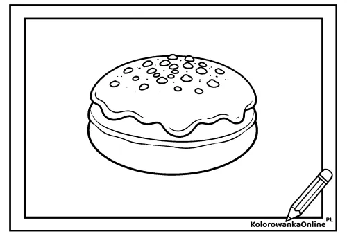 Kolorowanka online Pączek